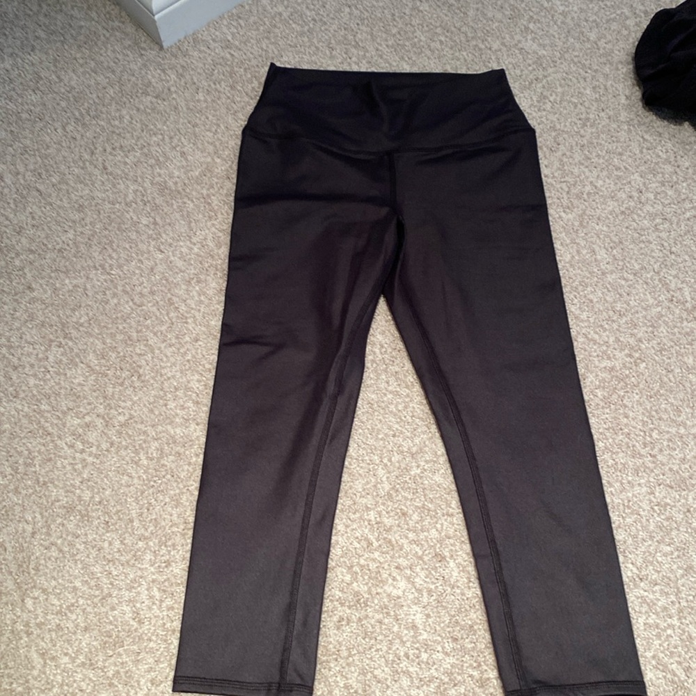 Alo black leggings 20”